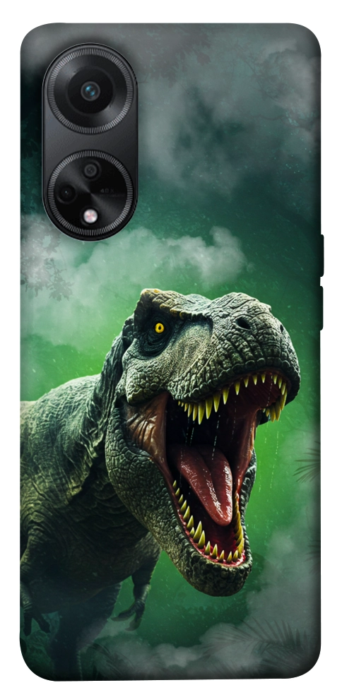 Чехол Green fog dino для Oppo A58 4G