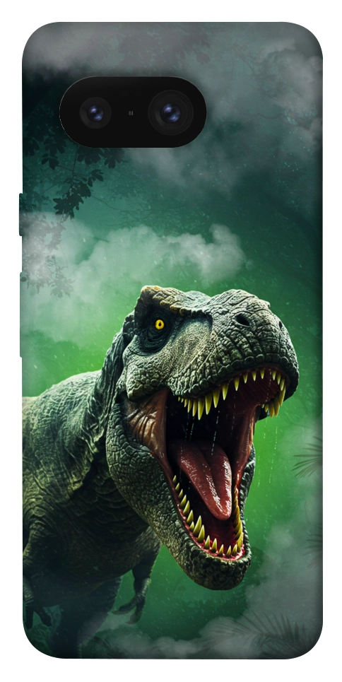 Чехол Green fog dino для Google Pixel 8