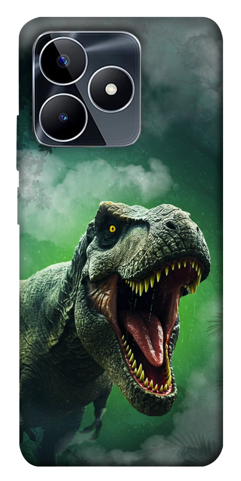 Чехол Green fog dino для Realme C53