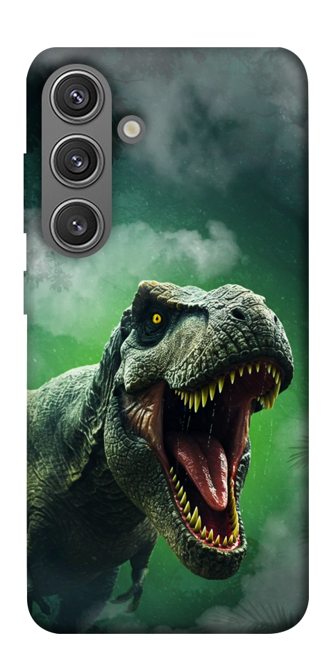 Чехол Green fog dino для Galaxy S24
