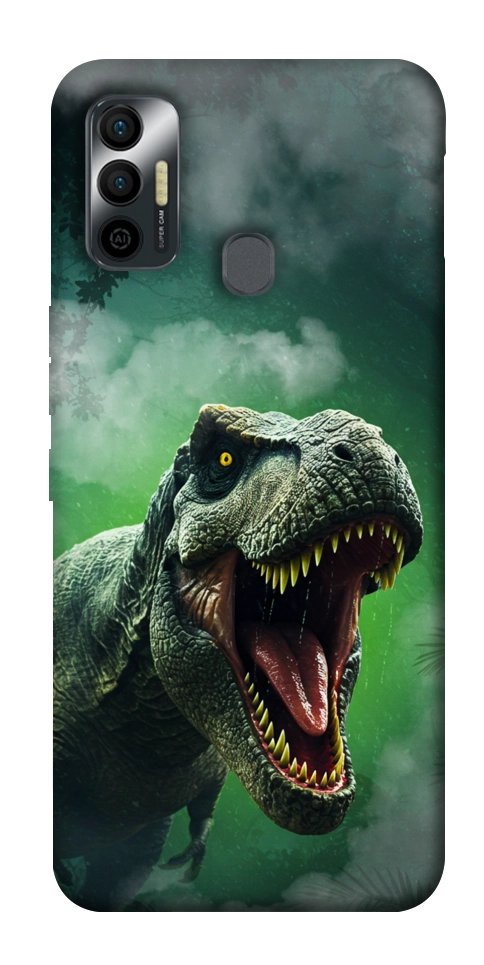 Чохол Green fog dino для TECNO Spark 7