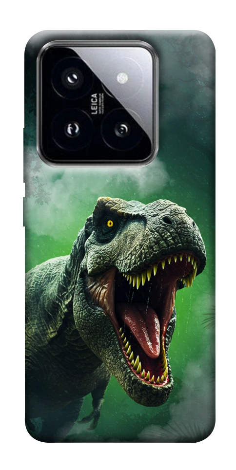 Чехол Green fog dino для Xiaomi 14 Pro