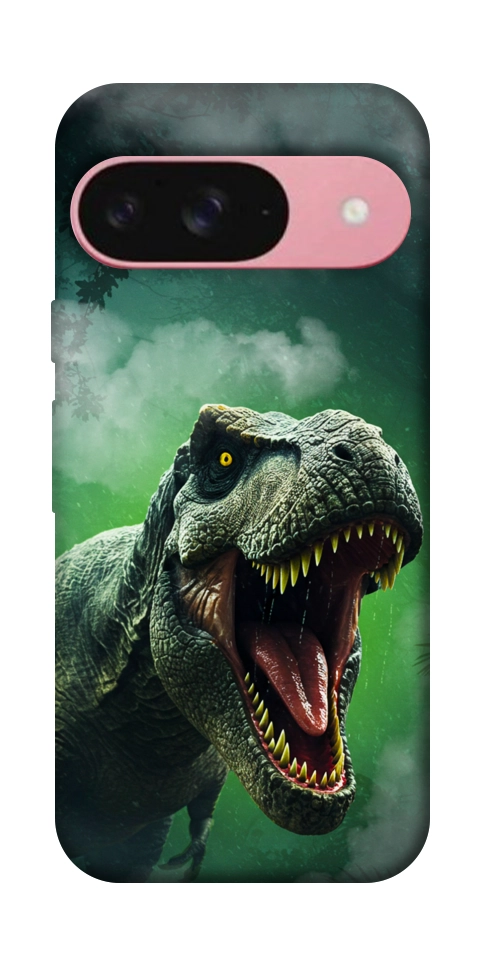 Чехол Green fog dino для Google Pixel 9