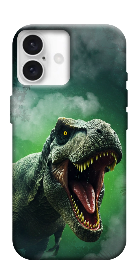 Чохол Green fog dino для iPhone 16