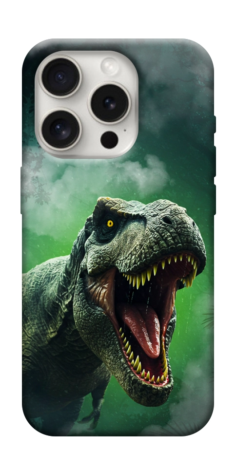 Чохол Green fog dino для iPhone 16 Pro