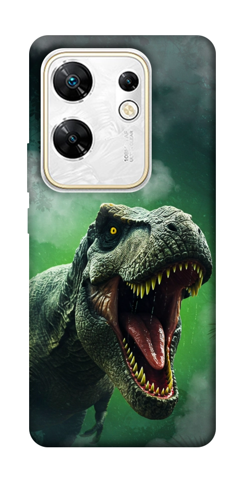 Чехол Green fog dino для Infinix Zero 30 4G