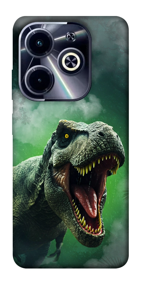 Чохол Green fog dino для TECNO Spark 20