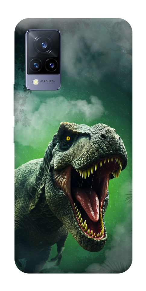 Чехол Green fog dino для Vivo V21