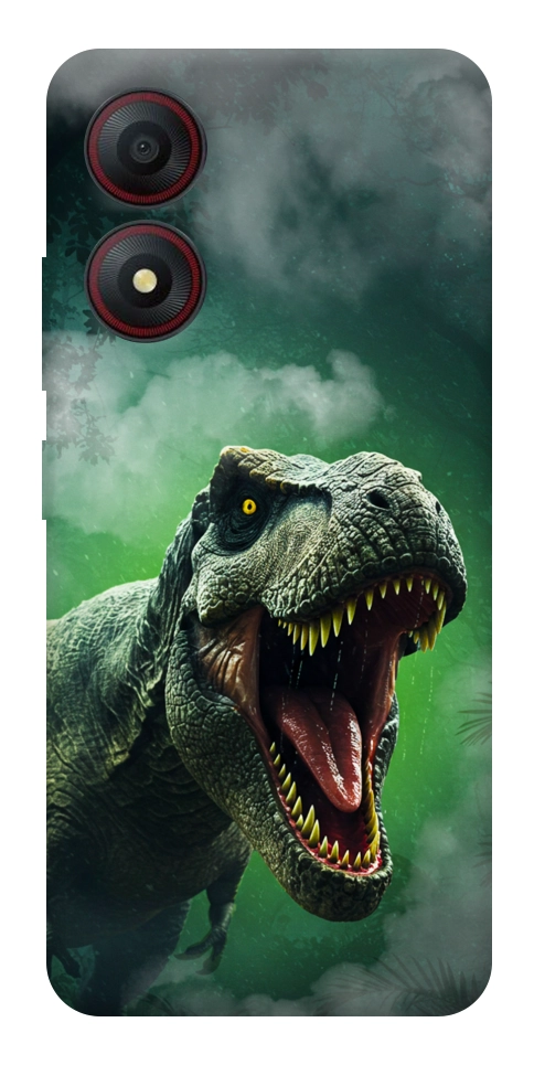 Чехол Green fog dino для ZTE Blade A34 4G