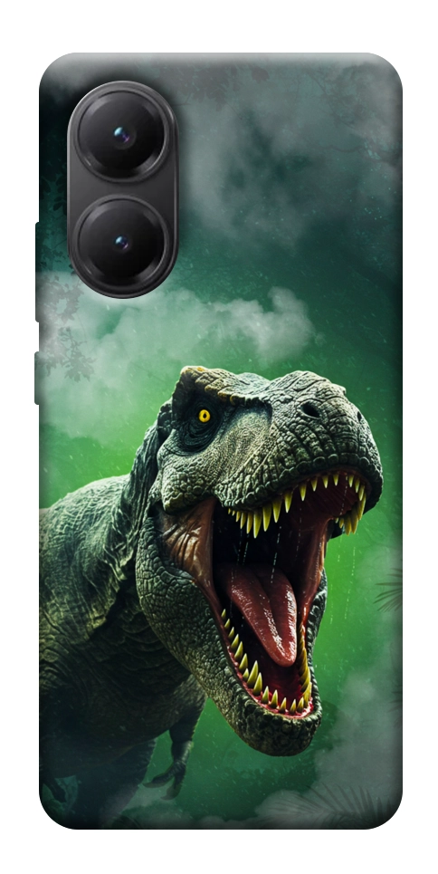 Чехол Green fog dino для Xiaomi Poco X7 Pro
