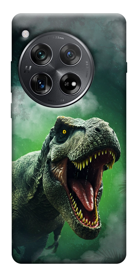 Чехол Green fog dino для OnePlus 12