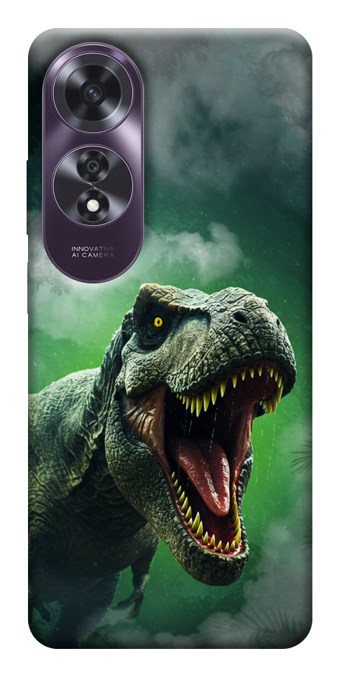 Чехол Green fog dino для Oppo A60 4G