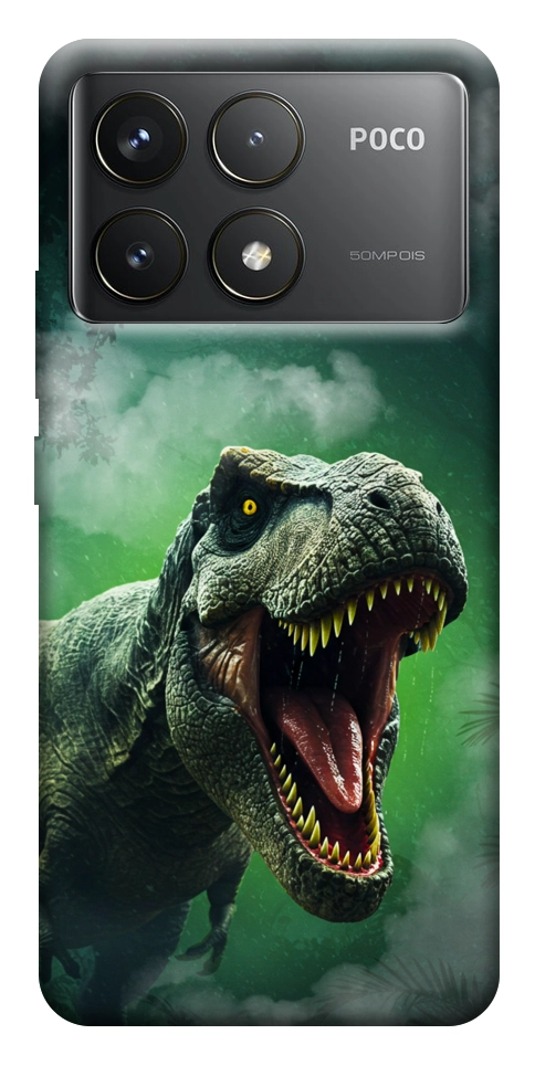Чохол Green fog dino для Xiaomi Poco F6 Pro