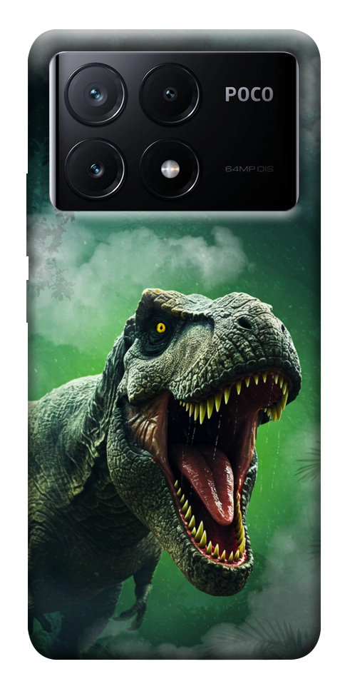 Чохол Green fog dino для Xiaomi Poco X6 Pro
