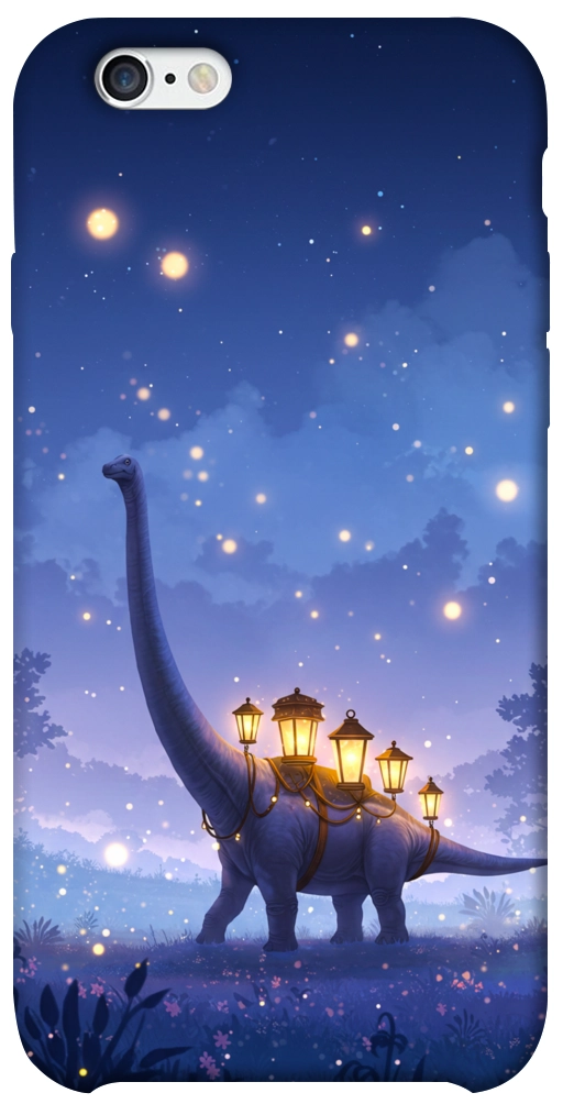 Чохол Lanterns dino для iPhone 6