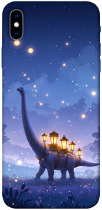 Чехол Lanterns dino для iPhone XS Max