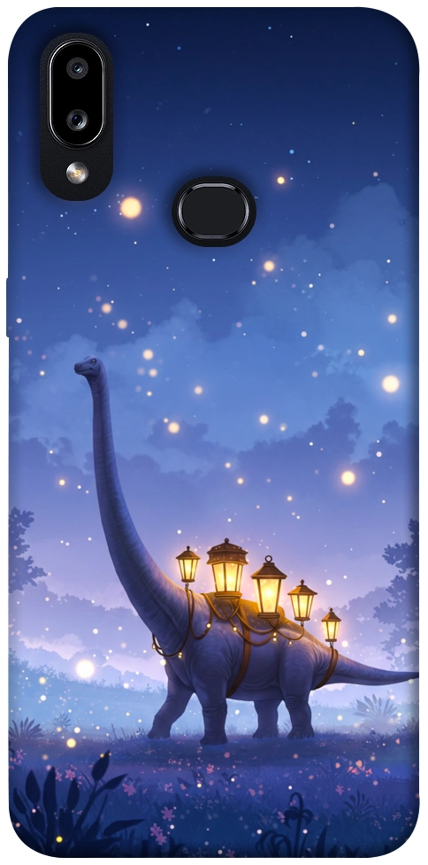 Чехол Lanterns dino для Galaxy A10s (2019)