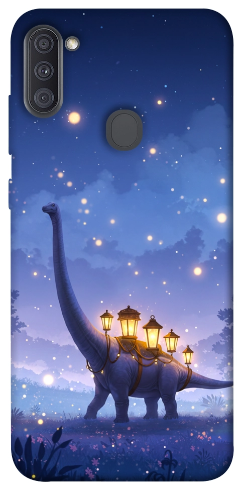 Чохол Lanterns dino для Galaxy A11 (2020)