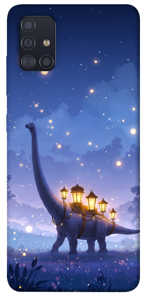 Чехол Lanterns dino для Galaxy A51 (2020)