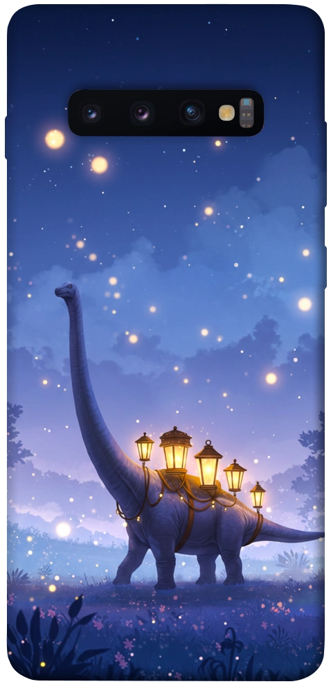 Чохол Lanterns dino для Galaxy S10 Plus (2019)