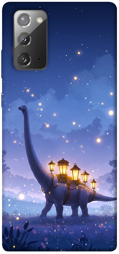 Чехол Lanterns dino для Galaxy Note 20