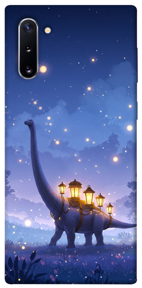 Чохол Lanterns dino для Galaxy Note 10 (2019)