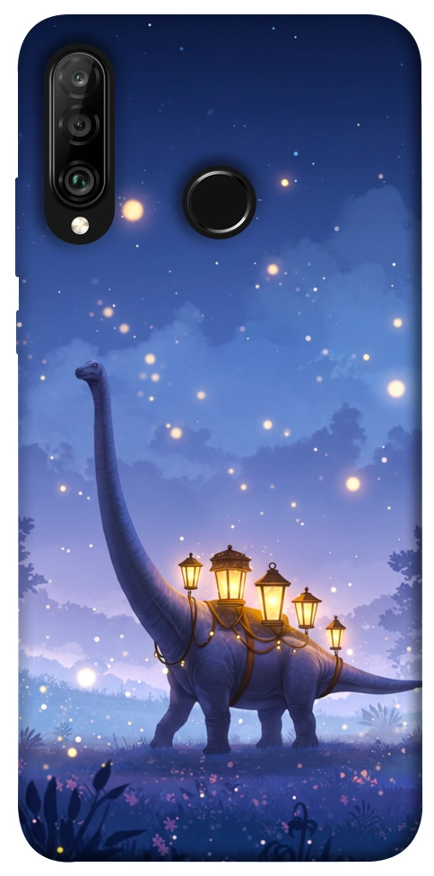 Чехол Lanterns dino для Huawei P30 Lite