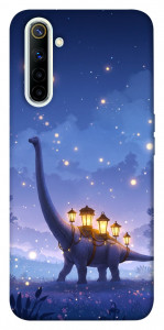 Чохол Lanterns dino для Realme 6