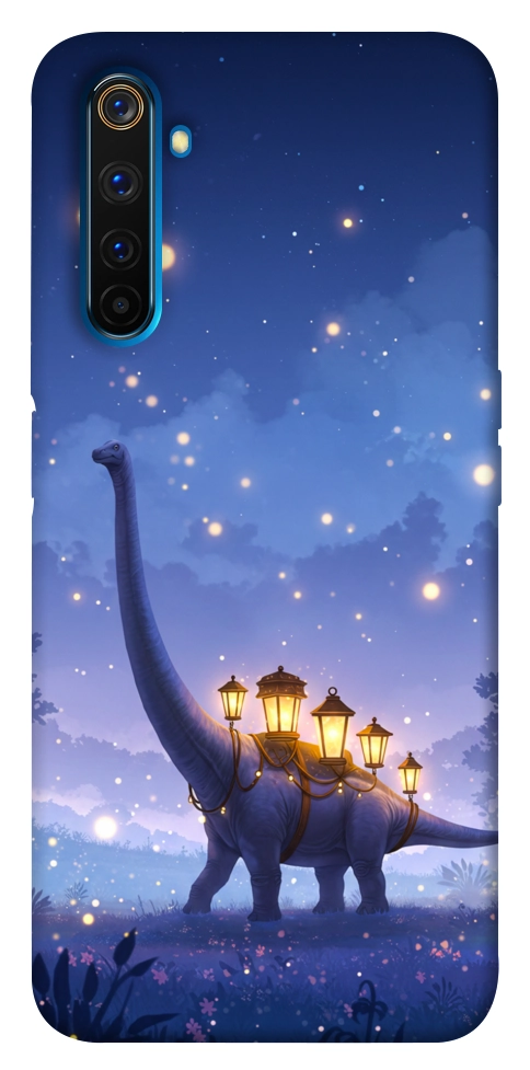 Чохол Lanterns dino для Realme 6 Pro