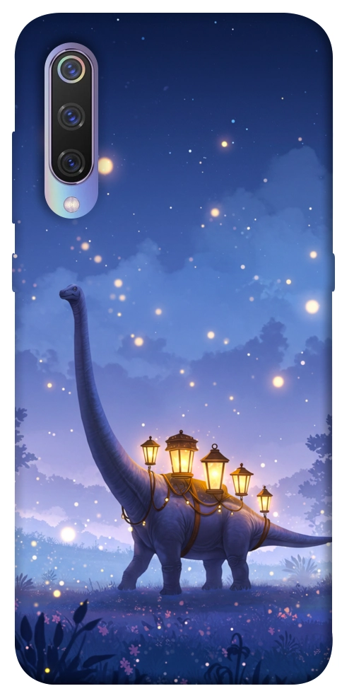 Чехол Lanterns dino для Xiaomi Mi 9