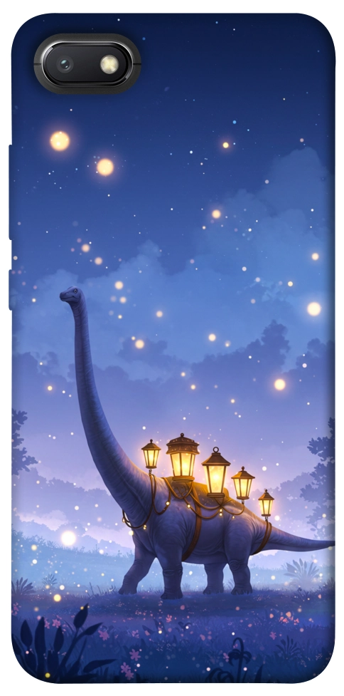 Чехол Lanterns dino для Xiaomi Redmi 6A