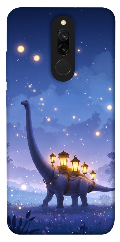 Чехол Lanterns dino для Xiaomi Redmi 8