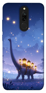 Чехол Lanterns dino для Xiaomi Redmi 8