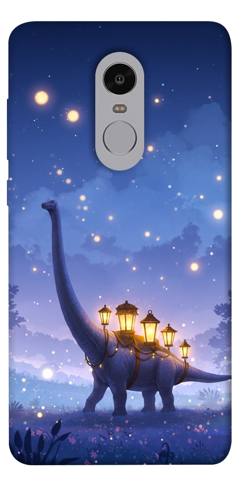 Чохол Lanterns dino для Xiaomi Redmi Note 4X