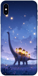 Чехол Lanterns dino для iPhone XS