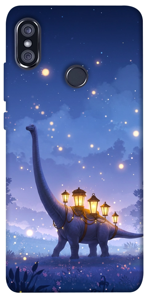 Чехол Lanterns dino для Xiaomi Redmi Note 5 (Dual Camera)