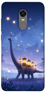 Чехол Lanterns dino для Xiaomi Redmi 5 Plus