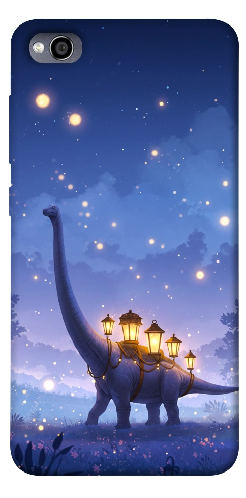 Чехол Lanterns dino для Xiaomi Redmi 4A