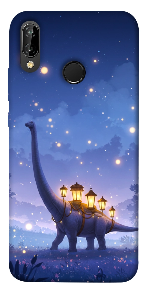 Чохол Lanterns dino для Huawei P20 Lite