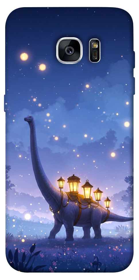 Чохол Lanterns dino для Galaxy S7 Edge