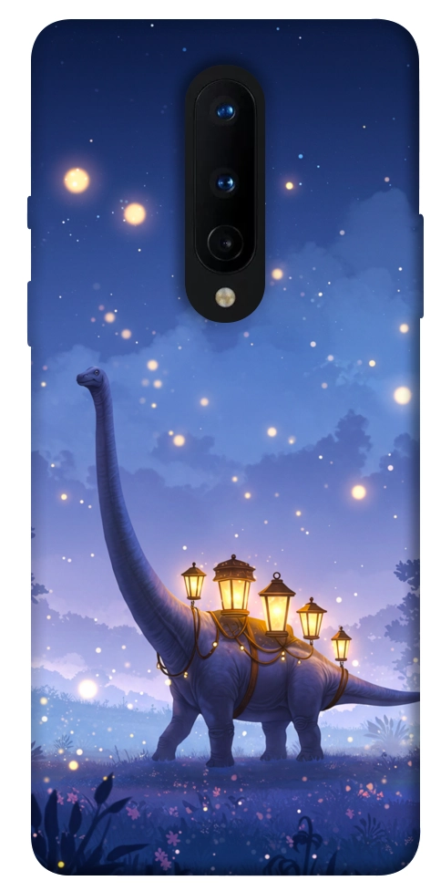 Чехол Lanterns dino для OnePlus 8