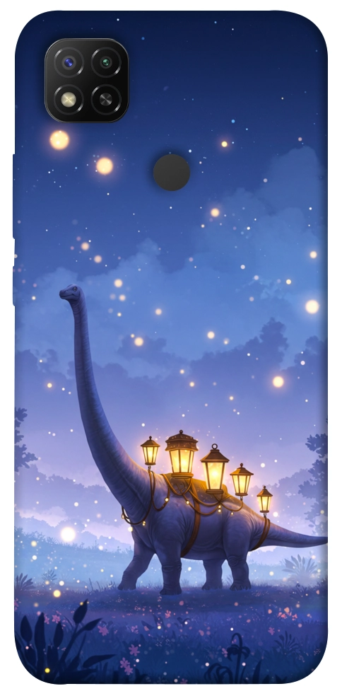 Чехол Lanterns dino для Xiaomi Redmi 9C