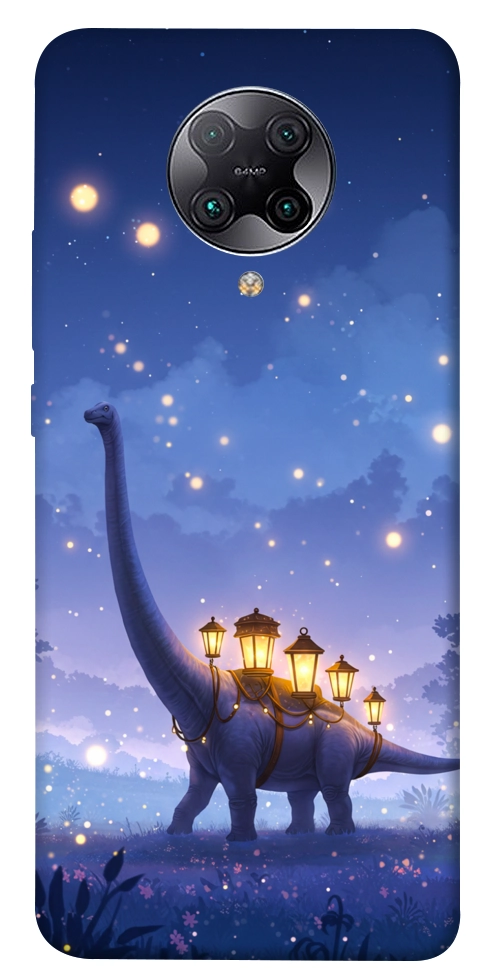 Чехол Lanterns dino для Xiaomi Redmi K30 Pro