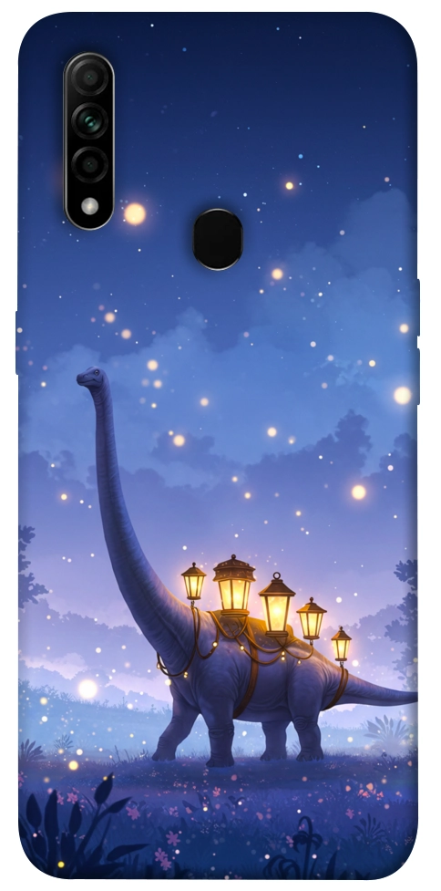 Чохол Lanterns dino для Oppo A31