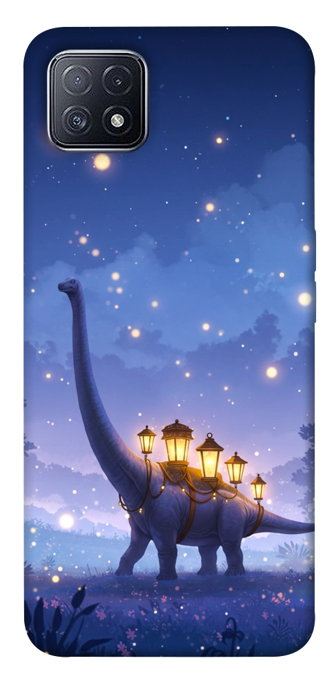 Чехол Lanterns dino для Oppo A73