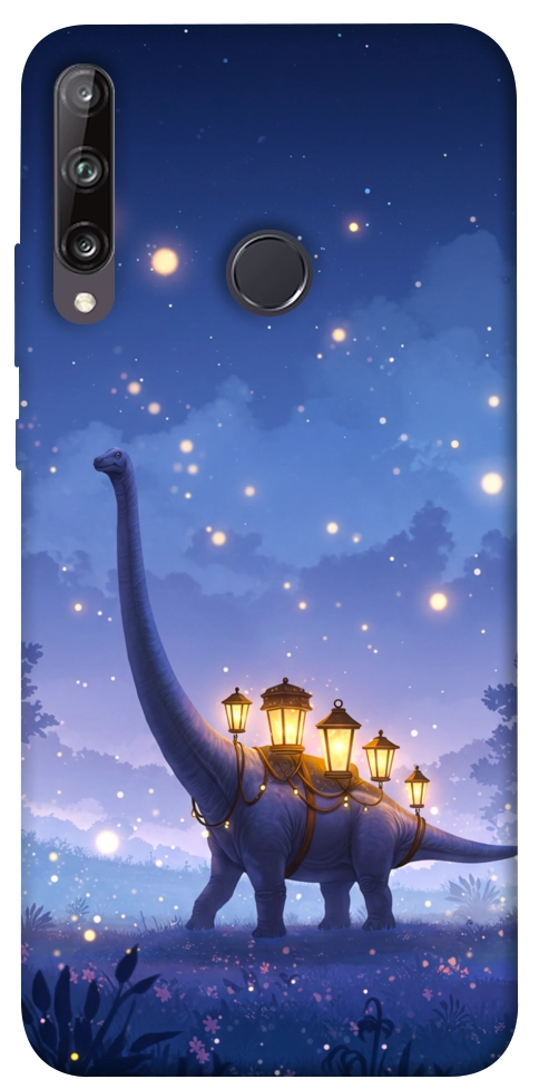 Чохол Lanterns dino для Huawei P40 Lite E