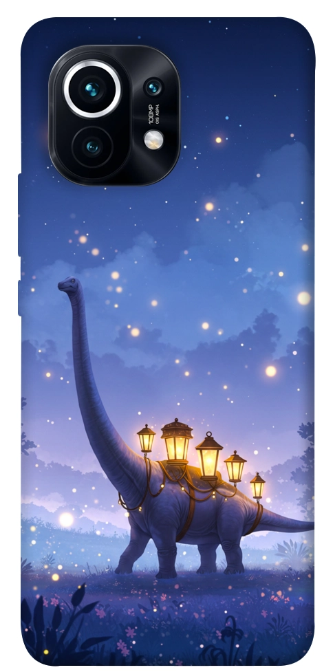 Чехол Lanterns dino для Xiaomi Mi 11