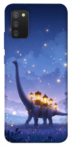 Чехол Lanterns dino для Galaxy A02s