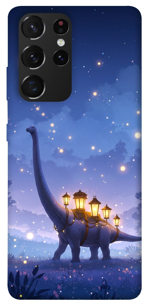 Чохол Lanterns dino для Galaxy S21 Ultra