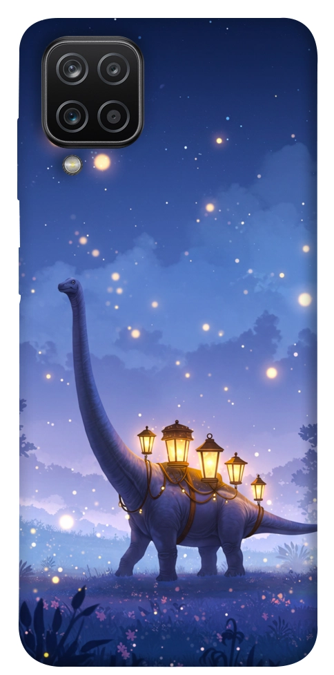 Чохол Lanterns dino для Galaxy A12